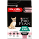 Сухой корм PRO PLAN® для взрослых собак мелких и карликовых пород с чувствительной кожей, с высоким содержанием лосося 2,5 кг + 500 г в подарок