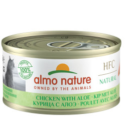 Almo Nature HFC консервы для взрослых кошек с курицей и алоэ - 70 г x 24 шт
