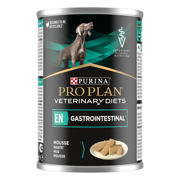 Pro Plan Veterinary diets EN Gastrointestinal влажный корм для взрослых собак при расстройствах пищеварения - 400 г х 12 шт