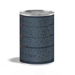 Mr.Buffalo Adult влажный корм для взрослых собак с говядиной и сердцем, в консервах - 400 г х 9 шт