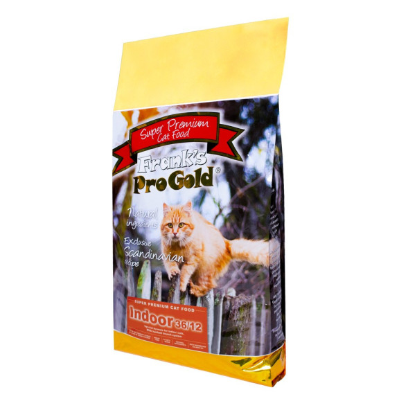 Franks ProGold Cat Indoor 36/12 сухой корм для взрослых кастрированных котов и стерилизованных кошек, с курицей - 7,5 кг