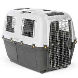 MPS SKUDO 8 переноска с металлической дверцей и замком, 118х80x88 см, серая