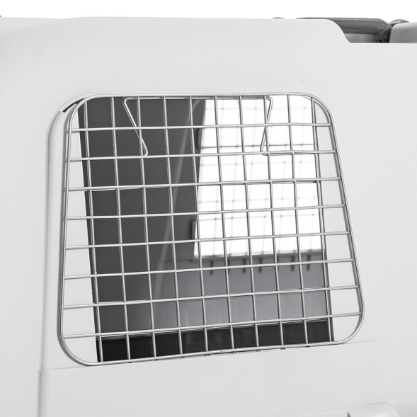 MPS SKUDO 8 переноска с металлической дверцей и замком, 118х80x88 см, серая