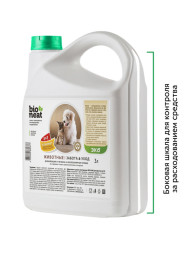 Bioneat средство для дезинфекции и устранения запахов Животные. Забота и уход - 3 л