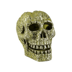 Glofish декорация для аквариума череп