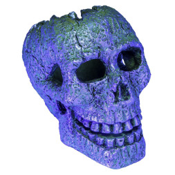 Glofish декорация для аквариума череп