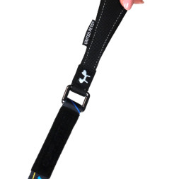 United Pets Complete me поводок для собак, 25х1200 мм, черный с разноцветными булавками