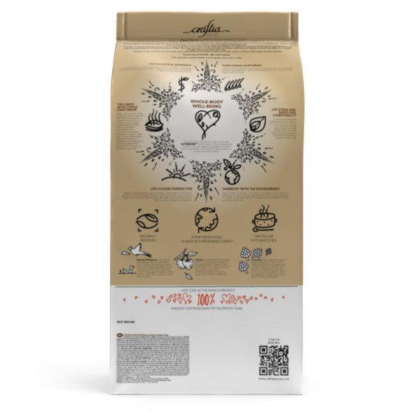 Craftia Natura сухой корм для взрослых собак средних и крупных пород с уткой и фазаном - 640 г