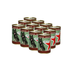 Дозор влажный корм для собак мясное ассорти, в консервах - 970 г х 12 шт