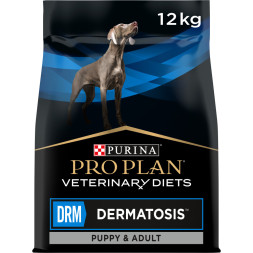 Pro Plan Veterinary DRM Dermatosis сухой корм для взрослых собак при дерматозах - 12 кг