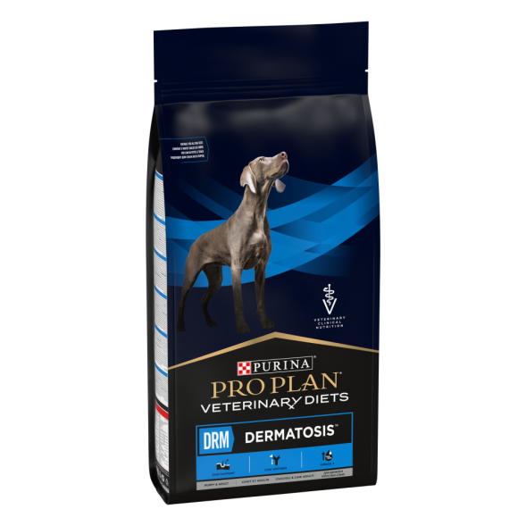 Pro Plan Veterinary DRM Dermatosis сухой корм для взрослых собак при дерматозах - 12 кг