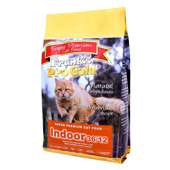 Franks ProGold Cat Indoor 36/12 сухой корм для взрослых кастрированных котов и стерилизованных кошек, с курицей - 3 кг
