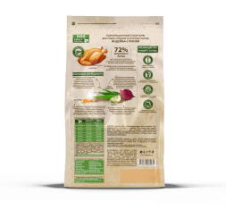 Prime Ever Fresh Meat Adult Dog Medium&amp;amp;Maxi полнорационный сухой корм для взрослых собак средних и крупных пород с индейкой и рисом - 2,8 кг