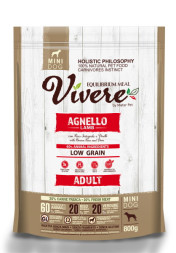 VIVERE MINI сухой корм для взрослых собак с ягненком -  800 г