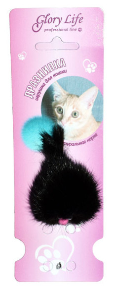 Glory Life Зверёк из норки мягкая игрушка для кошек