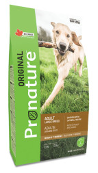 Pronature Original сухой корм для взрослых собак крупных пород с курицей и овсом - 15 кг