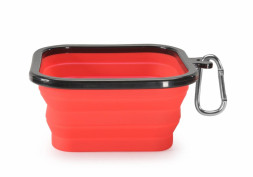 Camon миска для кошек и собак складная дорожная, силиконовая, 1 л, 3 цвета