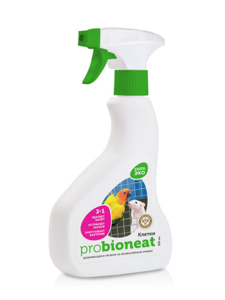Bioneat средство для дезинфекции и устранения запахов Клетки. Забота и уход - 500 мл