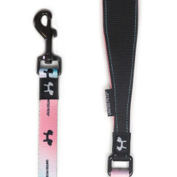 United Pets Complete me поводок для собак, 25х1200 мм, розово-голубой тай-дай