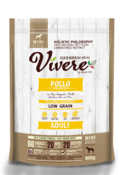 VIVERE MINI сухой корм для взрослых собак с курицей - 800 г