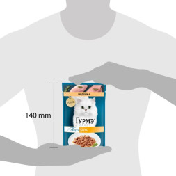 Влажный корм для кошек Гурмэ® Перл Нежное филе с индейкой в соусе 75 г x 26 шт.