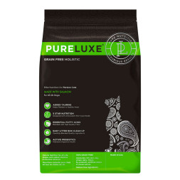 PureLuxe сухой корм для персидских кошек с лососем - 400 г