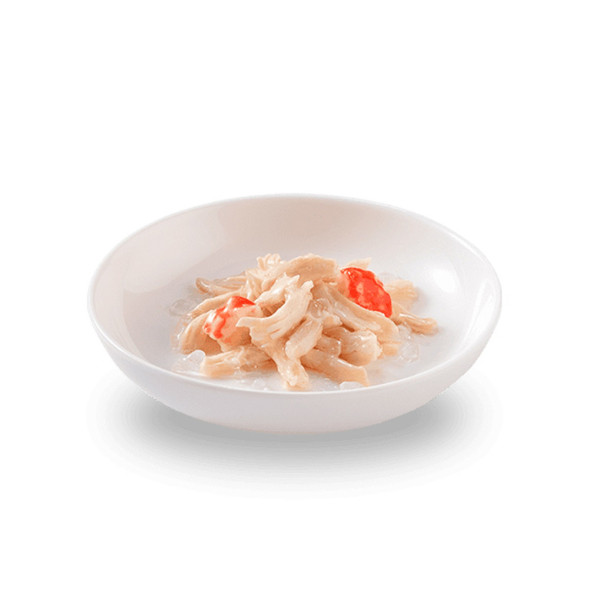 Schesir Cat Adult влажный корм для взрослых кошек с филе куриным и сурими в консервах - 85 г х 14 шт