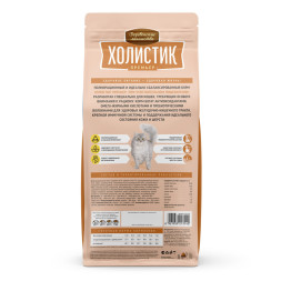 Деревенские лакомства Холистик Премьер сухой корм для кошек при чувствительном пищеварении, с индейкой - 2 кг