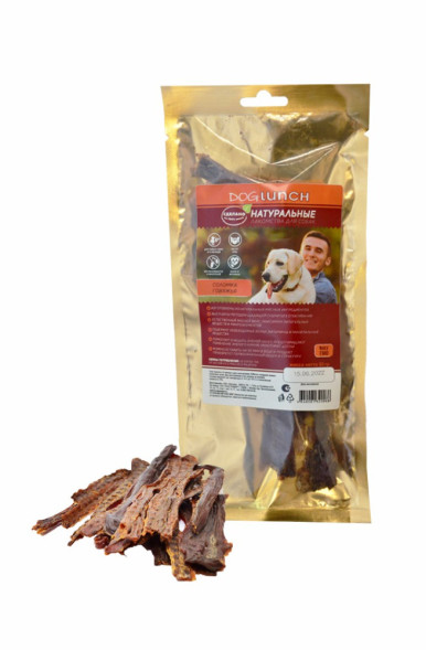 Dog Lunch лакомство для собак соломка говяжья