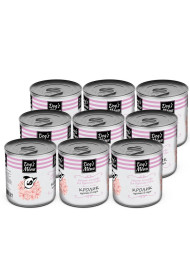 Dog`s Menu влажный корм для взрослых собак с кроликом кусочки в соусе в консервах - 750 г х 9 шт