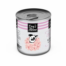 Dog`s Menu влажный корм для взрослых собак с кроликом кусочки в соусе в консервах - 750 г х 9 шт