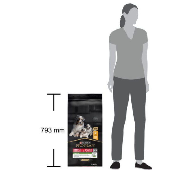 Сухой корм PRO PLAN® STARTER для щенков мелких и средних пород, с высоким содержанием курицы 12 кг