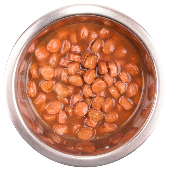 Мнямс Максимум вкуса влажный корм для взрослых собак в форме мясного рагу с говядиной и морковью в паучах - 85 г х 24 шт