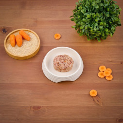 Monge Supreme Kitten влажный корм для котят с тунцом, киноа и мини-морковью, в паучах - 80 г х 24 шт