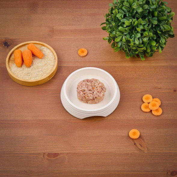 Monge Supreme Kitten влажный корм для котят с тунцом, киноа и мини-морковью, в паучах - 80 г х 24 шт