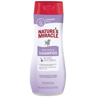 Nature`s Miracle Шампунь против запаха для собак с ароматом лаванды - 473 мл