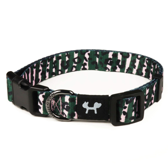 United Pets Complete me ошейник для собак, M 34-56/2 см, розовый камуфляж