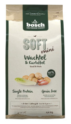 Bosch Soft Mini с перепелкой и картофелем полувлажный корм для собак 1 кг