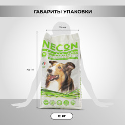 Necon No Gluten Maiale E Riso безглютеновый сухой корм для взрослых собак всех пород со свининой и рисом - 12 кг