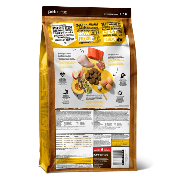 Now Fresh сухой беззерновой корм для щенков средних и крупных пород с индейкой, уткой и овощами - 1,59 кг