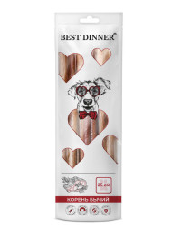 Best Dinner лакомство для собак «Бычий корень» 25 см (50 +/-5г.)