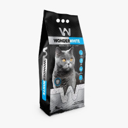 Wonder White Carbon Effect наполнитель комкующийся c активированным углем без ароматизатора - 5 кг