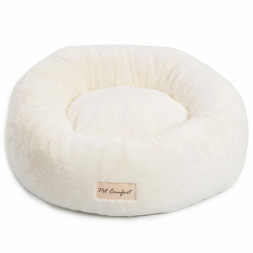 Pet Comfort Hotel Mira 01 лежанка для кошек и собак мелких пород, размер S (50 см), молочный