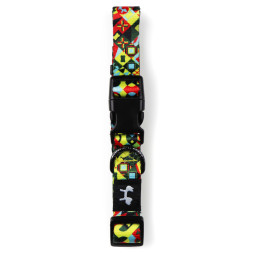 United Pets Complete me ошейник для собак, M 34-56/2 см, разноцветный рисунок