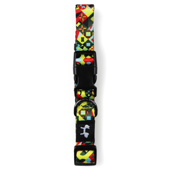 United Pets Complete me ошейник для собак, M 34-56/2 см, разноцветный рисунок