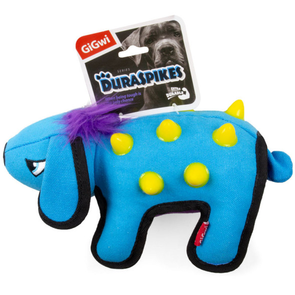 GiGwi DURASPIKES игрушка для собак Кролик, 24 см