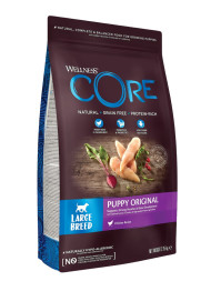 Wellness Core сухой корм для щенков крупных пород с курицей - 2,75 кг