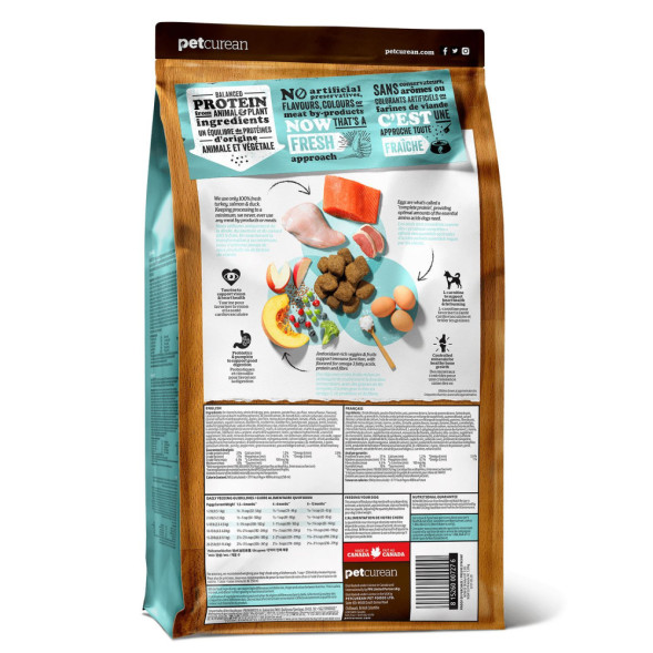 Now Fresh сухой беззерновой корм для щенков крупных пород с индейкой, уткой и овощами - 9,98 кг