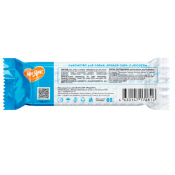 Мнямс DENTAL лакомство для собак крупных пород Зубной снек с лососем - 85 г