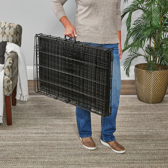 MidWest клетка Life Stages 76х53х61h см 2 двери черная